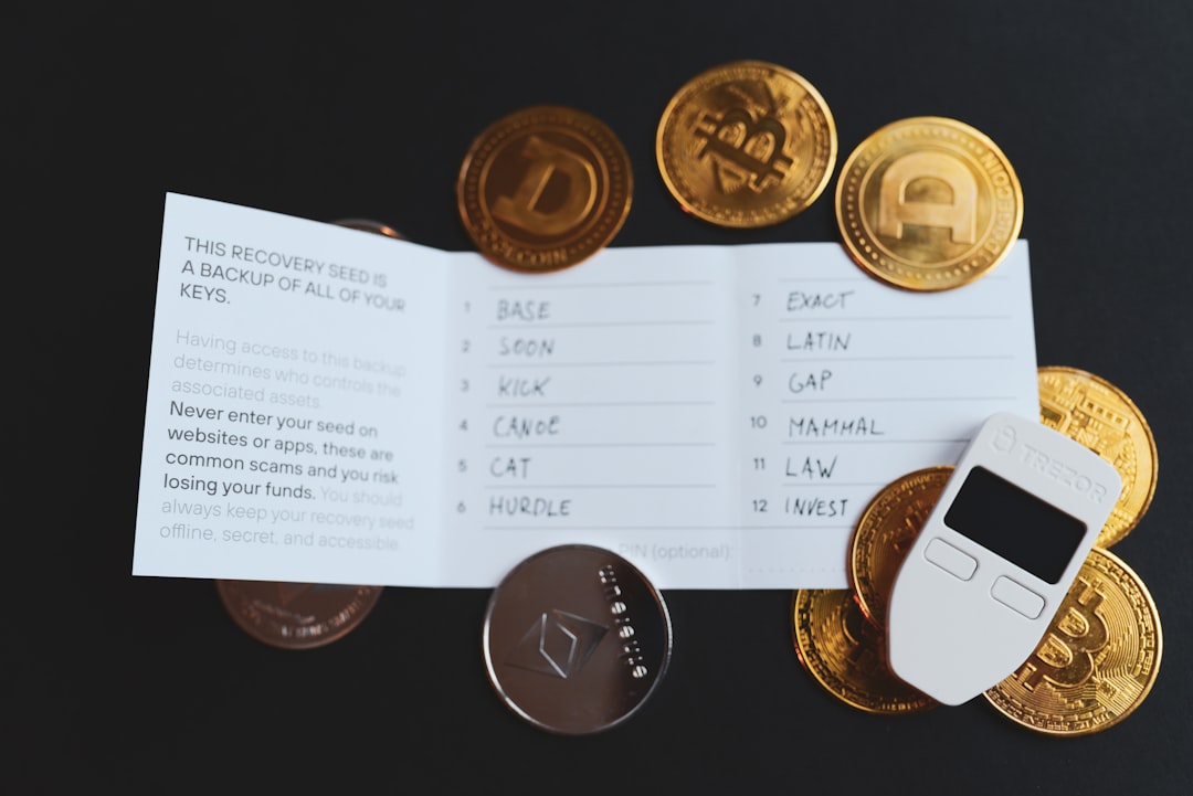 Photo Bitcoin wallet